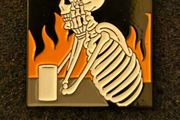 I'm fine !,  Pin back badge.