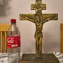 Brass Crucifix Image 6