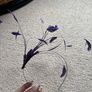 Purple Feather Head Piece Image 4