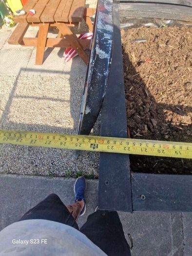 2 Tall Wooden Planters