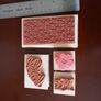 Female birthday rubber stamp set Image 2