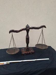 Wood decorative scale postage possible