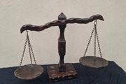 Large vintage wood scale postage possible