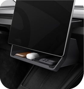 Spigen Under Screen Storage Tray - Tesla Model Y Juniper / Model 3 Highland