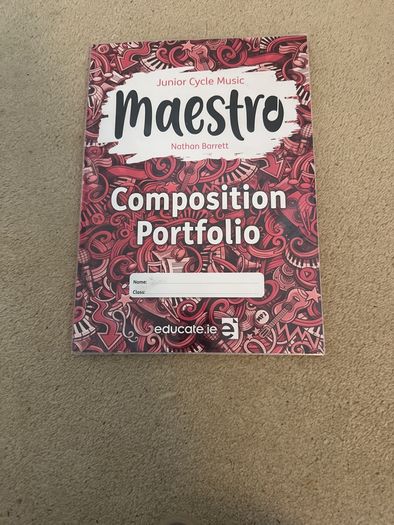 Junior Cycle music maestro composition portfolio