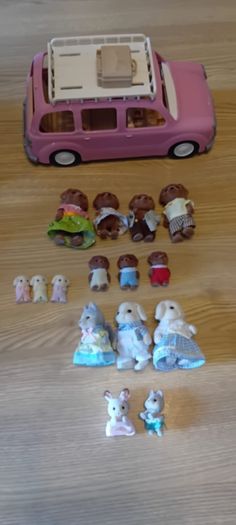 sylvanian house & car