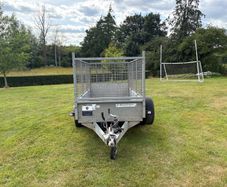 2014 Ifor Williams GD84 8x4 Twin Axle Trailer, Ramp, Mesh Sides, 2700kg