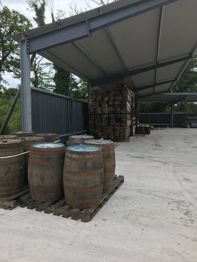 Oak barrels