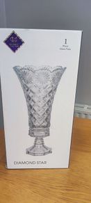 Diamond Star Crystal Vase