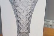 Diamond Star Crystal Vase