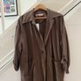Zara Brown Trench Coat Image 3