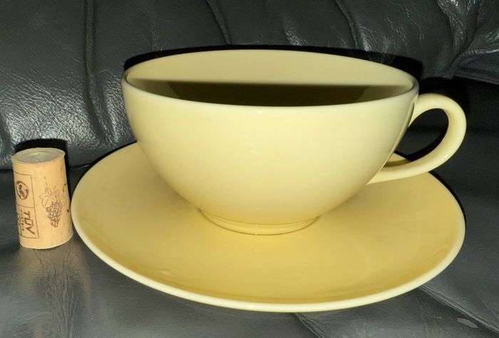 Set of  2 Large Cappuccino Cups & Saucers