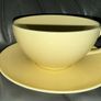 Set of  2 Large Cappuccino Cups & Saucers Image 2