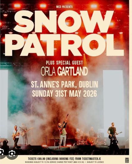 Snow Patrol ticket
