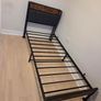 Single bed with mattress and topper Image 4