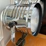 Pair of Vintage Industrial Chrome Spotlights Image 2