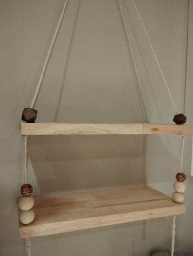 Brand new wooden shelf