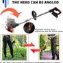 Metal Blade Strimmer, Cordless Grass Edger Lithium Battery Strimmers with Adjustable Telescopic Long Handle for Lawn Garden Pruning Image 3