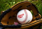 Midwest Baseball Glove & Ball