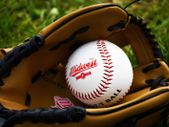 Midwest Baseball Glove & Ball