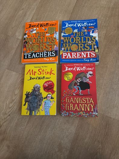 David Williams Books x 4
