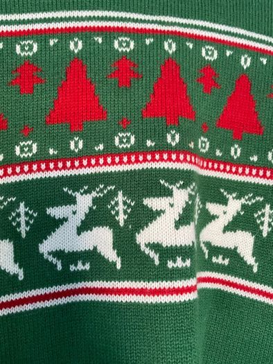 Xmas jumper fair isle style size medium