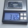 Vintage 1983 Madison Mint Valentines Day One Ounce Fine Silver Art Bar Image 3