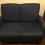 Sofa, Chair + Footstool (navy) Image 2
