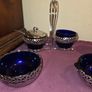 Vintage English made silver plated set Image 2
