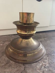 brass candlestick