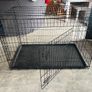 Extra Large (48") Double Door Dog Crate + Fitted Cover Image 3