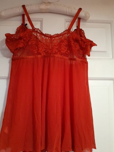 Hunkemoller lace/mesh babydoll