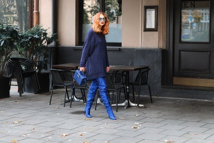 Zara Over The Knee Balmain Style Boots