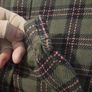 river island heavy green check shirt Image 5