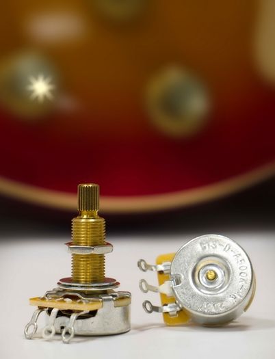 CTS (TAD Custom) Audio Potentiometer, 500K Long (3/4") Split Shaft