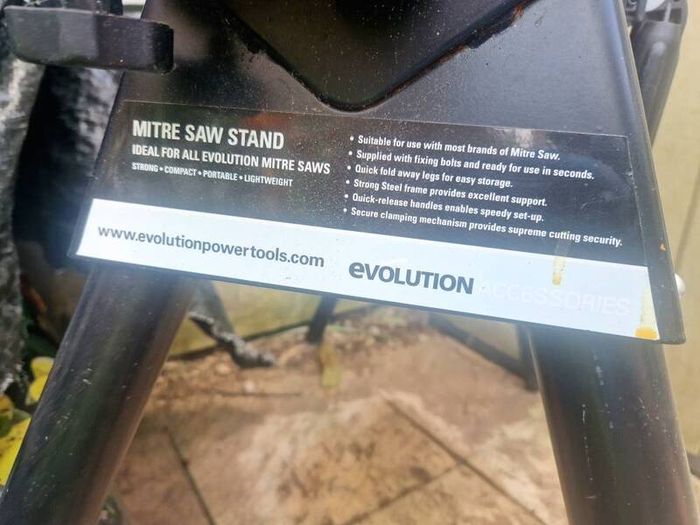 Sliding Mitre Saw with Evolution Stand