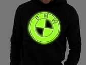 Glow in the dark Bmw Logo hoodie bmw jumper bmw hoodie for bmw driver