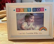 Baby boy frame