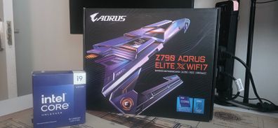 Upgrade set 14900kf Intel + z790 elite x wifi 7 gaming motherboard.