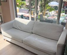 Grey 3 seater sofa Ikea