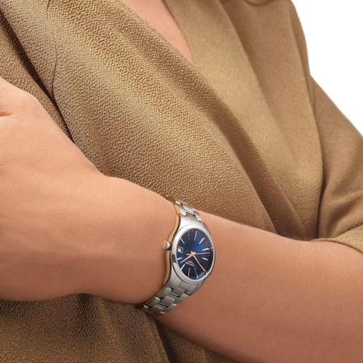 Longines Conquest Classic Unisex/Ladies 34mm Stainless Quartz Watch - As New Current Model