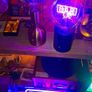 Retro style Bar light with neon bulb.. Image 5