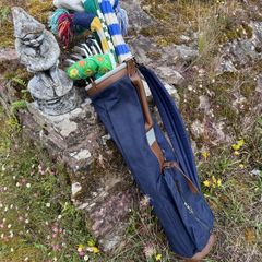Waxed Canvas Golf Sunday Carry Bag