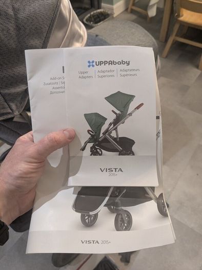 Uppababy Vista V1 with Ruble seat