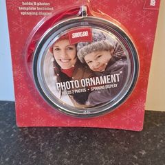 Christmas photo ornament