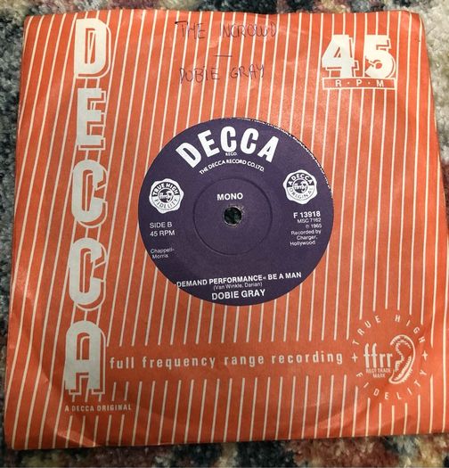 Dobie Gray - The In Crowd (1982 reissue) 7"