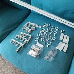 Curtain rod with accessories