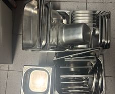 Stainless Steel Food Prep Containers & Lids