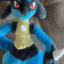 Pokemon Lucario 28cm Stuffed Plush Toy Image 2