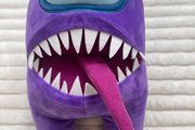 Toikido Among Us Impostor Purple Monster Stuffed Toy Plush approx. 30 cm. Used Please see photos